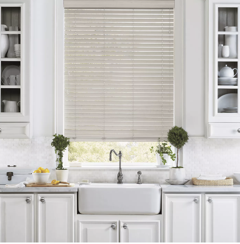 modern kitchen window blinds